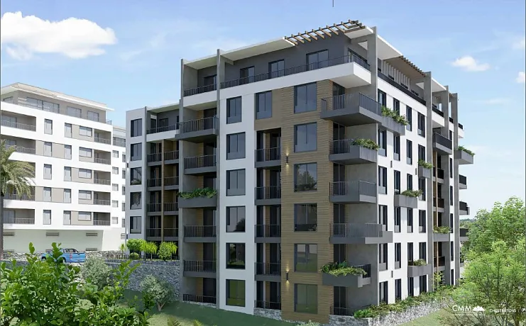 New Exclusive Complex with Sea View in Becici